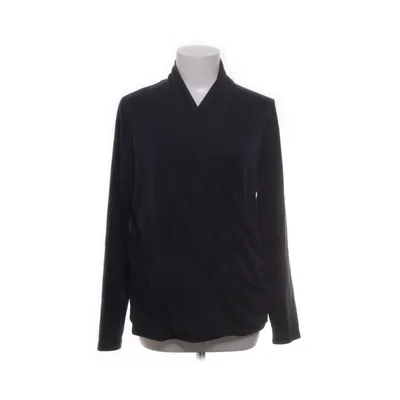Wikkelblouse (Blauw) van InWear Modal, Polyester