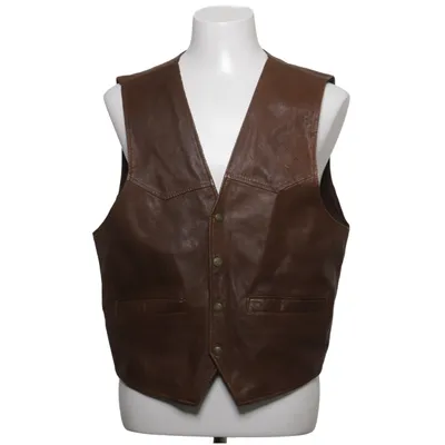 Lederweste (Braun) von A.B.A Collection Leder, Polyester