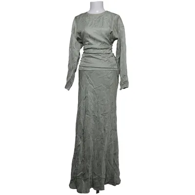 Maxi dress (Florinna Jaquard Draped Belt Maxi Dress) from Malina Viscose