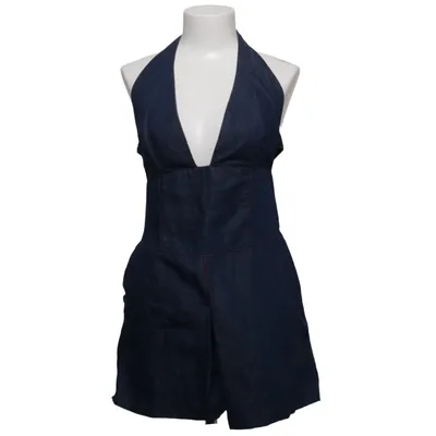 Jumpsuit (Blau) von Sisley Baumwolle, Leinen