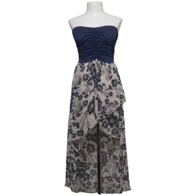 Jurk (Blauw, Wit) van Papaya Polyester