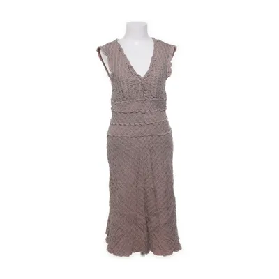 Maxi dress (Brown) from Sylvia Heise Acetate, Elastane, Polyamide