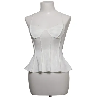 Top (Hvid) fra Divided by H&M Polyester, Elastan