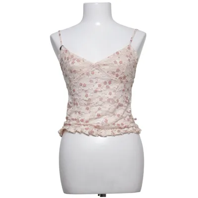 Topp (Beige, Flerfärgad) från Motel Elastan, Polyester