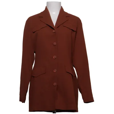 Blazer (Bruin) van Randigarutan Polyester, Viscose