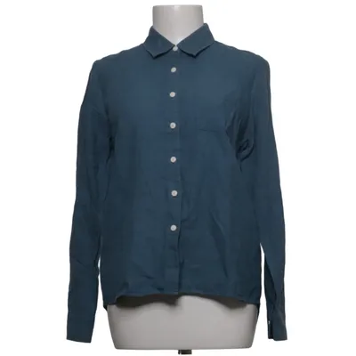 Chemise (Bleu) de Giordano Coton, Lin