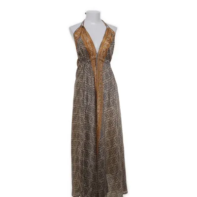 Klänning (Beige, Flerfärgad) från Bellissima Polyester, Silke