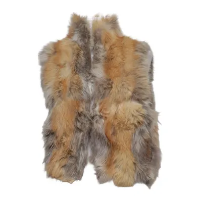 Pälsväst (Brun, Grå, Beige) från Adrienne Landau Polyester, Päls