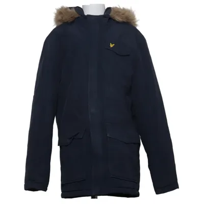 Parkas (Blå) från Lyle & Scott Junior Bomull, Polyamid