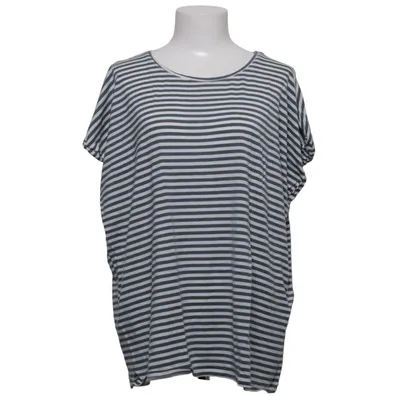 Topp (Blå, Vit) från Aware by Vero Moda Elastan, Lyocell