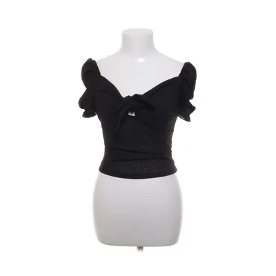Wikkeltop (Zwart) van Shein Elastaan, Polyester