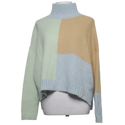 Polotröja (Blå, Beige, Grön) från Stella Nova Alpackaull, Polyamid