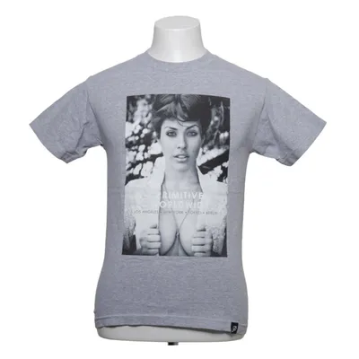 T-shirt (Gris) de Primitive Coton
