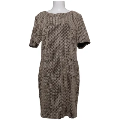 Klänning (Beige, Svart, Flerfärgad) från Tu Elastan, Polyester, Viskos