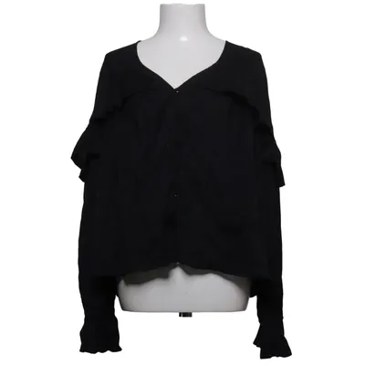 Blouse (Zwart) van Lindex Polyester, Viscose