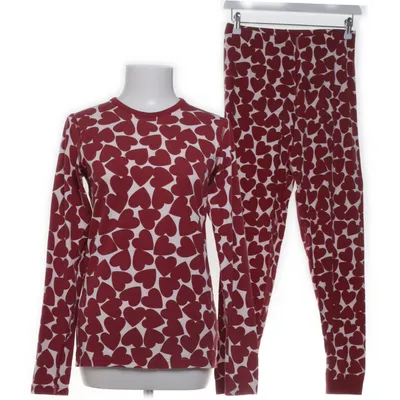 Pyjama (Rood, Wit) van Polarn O. Pyret Elastaan, Organisch katoen