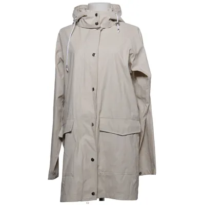 Raincoat (Beige) from Rut & Circle Polyester, Polyurethane