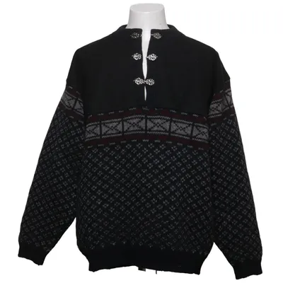 Lusekofta (Svart, Grå, Flerfärgad) från Bouviac Polyester, Ull