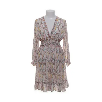 Klänning (Vit, Flerfärgad) från New Collection Elastan, Polyester, Viskos