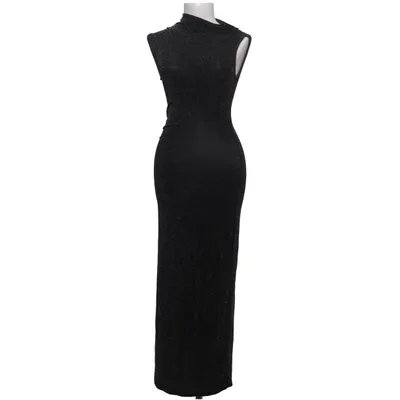 Cocktail dress (Black, Silver) from Pull & Bear Elastane, Polyamide