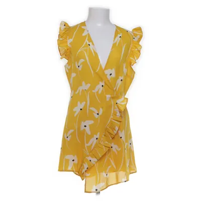 Robe portefeuille (Jaune, Blanc) de Elli White Polyester