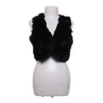 Fur vest (Black) from Soyaconcept Rabbit fur, Polyester