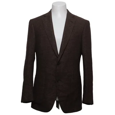 Blazer (Marron) de Pal Zileri Cachemire, Cupro, Soie, Laine