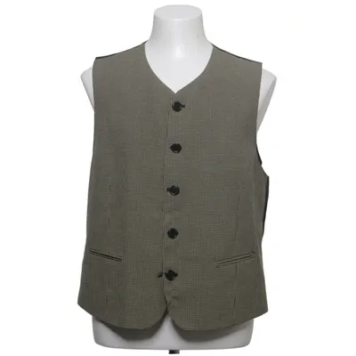 Suit vest (Green, Black) from Angelo Litrico Polyester, Viscose