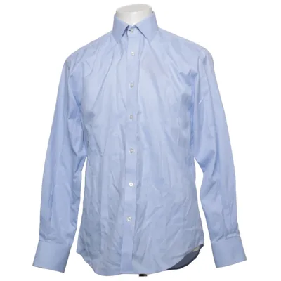 Shirt (Blue, White) from TM Lewin Cotton
