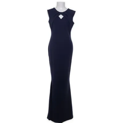 Avondjurk (Blauw) van Jessica Wright Elastaan, Polyester