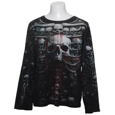 Lange mouwen shirt (Zwart) van Spiraldirect