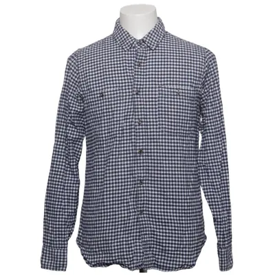 Shirt (Blue, White) from Obey Propaganda Cotton