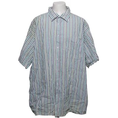 Chemise à manches courtes (Blanc, Vert, Bleu) de Big Fashion