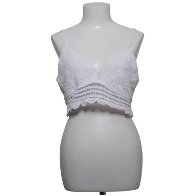 Crop top (Blanc) de Mioni Coton