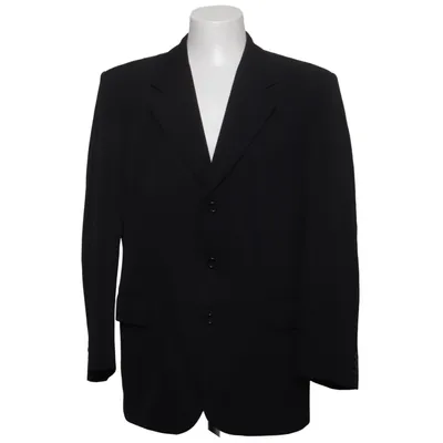 Blazer (Black) from Turo Polyester, Viscose, Wool