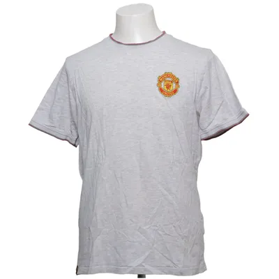 T-shirt (Grå) från Manchester United Bomull, Viskos