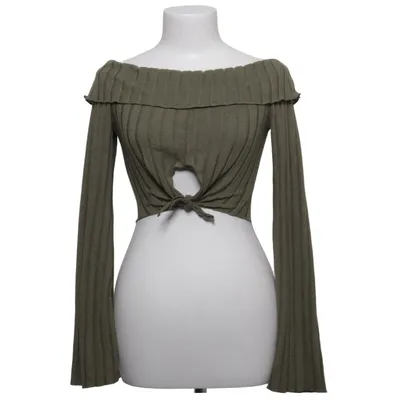 Crop top (Groen) van Cider Polyester