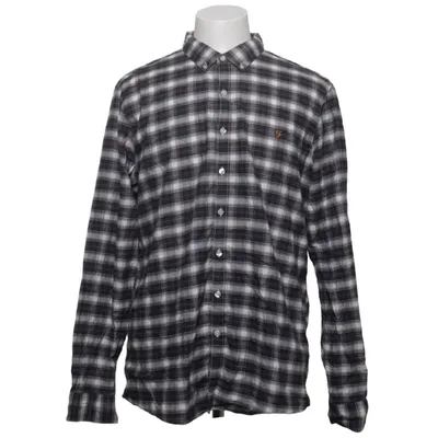 Flannel shirt (Blue, White, Gray) from Farah Lyocell, Organic cotton