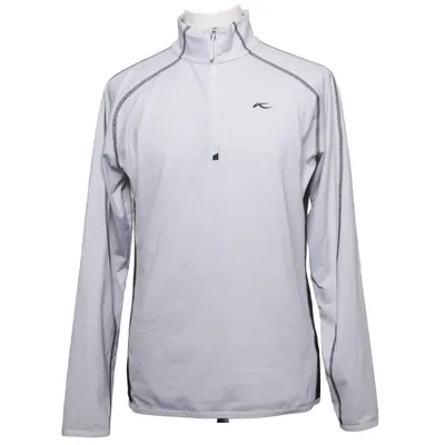 Maillot de sport (Blanc, Noir) de Kjus Élasthane, Polyester