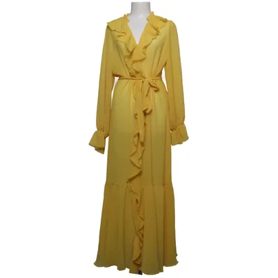 Wrap dress (Yellow) from Maja Nilsson Lindelöf x Gina Tricot