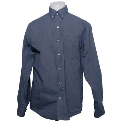 Buttondown-skjorta (Blå, Vit) från Izod Bomull, Polyester