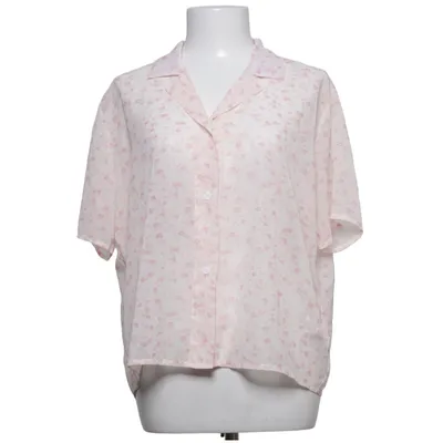 Kortärmad skjorta (Rosa, Vit) från Dazy Polyester