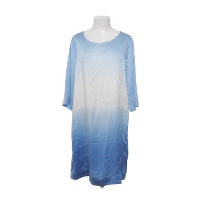 Jurk (Blauw, Wit) van Culture Zijde