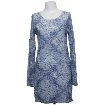 Klänning (Blå, Vit) från Peachy Elastan, Polyamid, Polyester