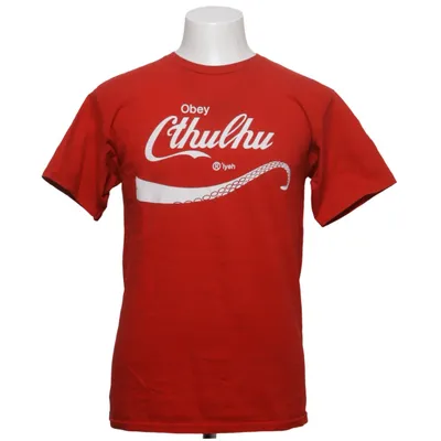T-shirt (Cthulhu) van Teefury Katoen