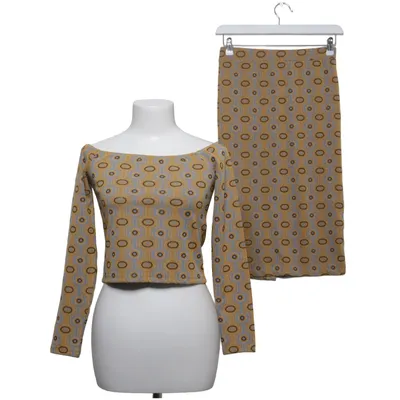 Set (Gul, Blå, Brun) från Zara Elastan, Polyester, Viskos