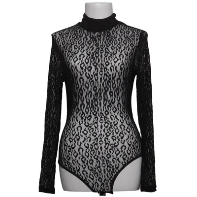 Romper (Zwart) van Club London Elastaan, Polyester