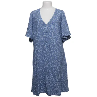 Kjole (Blå, Hvid) fra XLNT by KappAhl Viscose