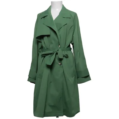 Trenchcoat (Groen) van Ichi Polyester