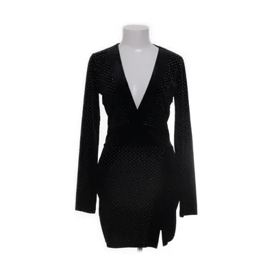 Cocktail dress (Black, White) from NLY Trend x Erica Kvam Elastane, Polyester